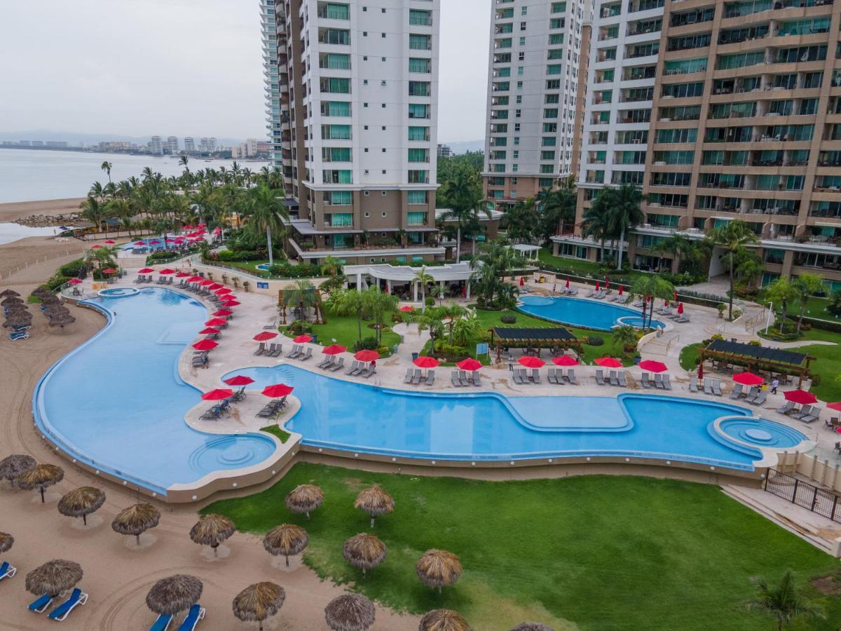 Ocean Front Condo Sleeps 4 Adults-Grand Venetian T3000-1606 ปูแอร์โตบาญาร์ตา ภายนอก รูปภาพ