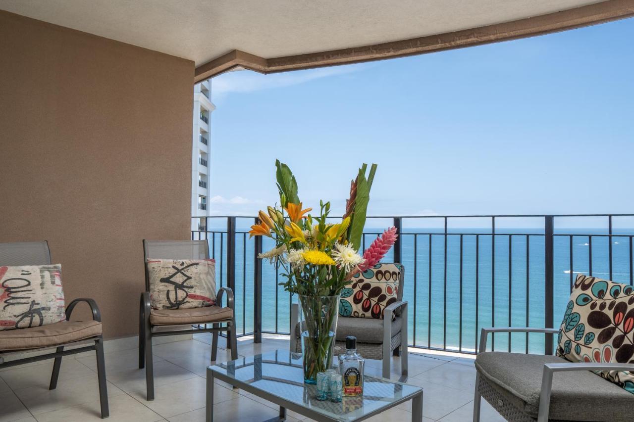 Ocean Front Condo Sleeps 4 Adults-Grand Venetian T3000-1606 ปูแอร์โตบาญาร์ตา ภายนอก รูปภาพ